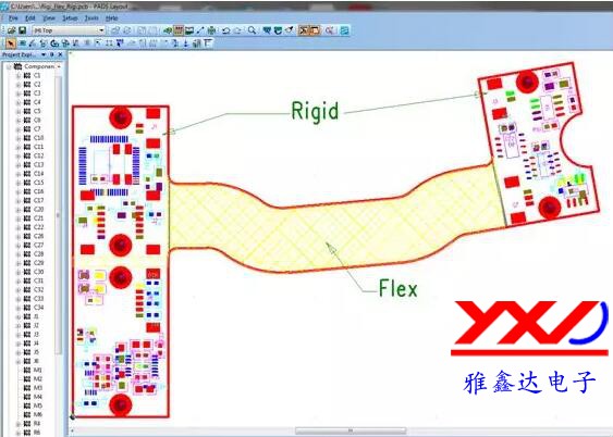 圖 4：剛性/柔性<a href=http://www.soudd.com.cn/ target=_blank class=infotextkey>電路</a>板允許最大限度地利用可用空間
